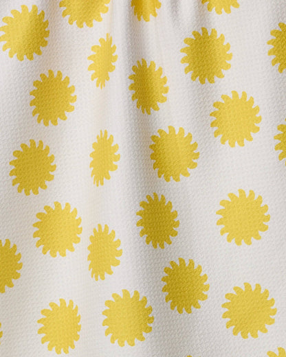Geometry Sunny Side Tea Towel
