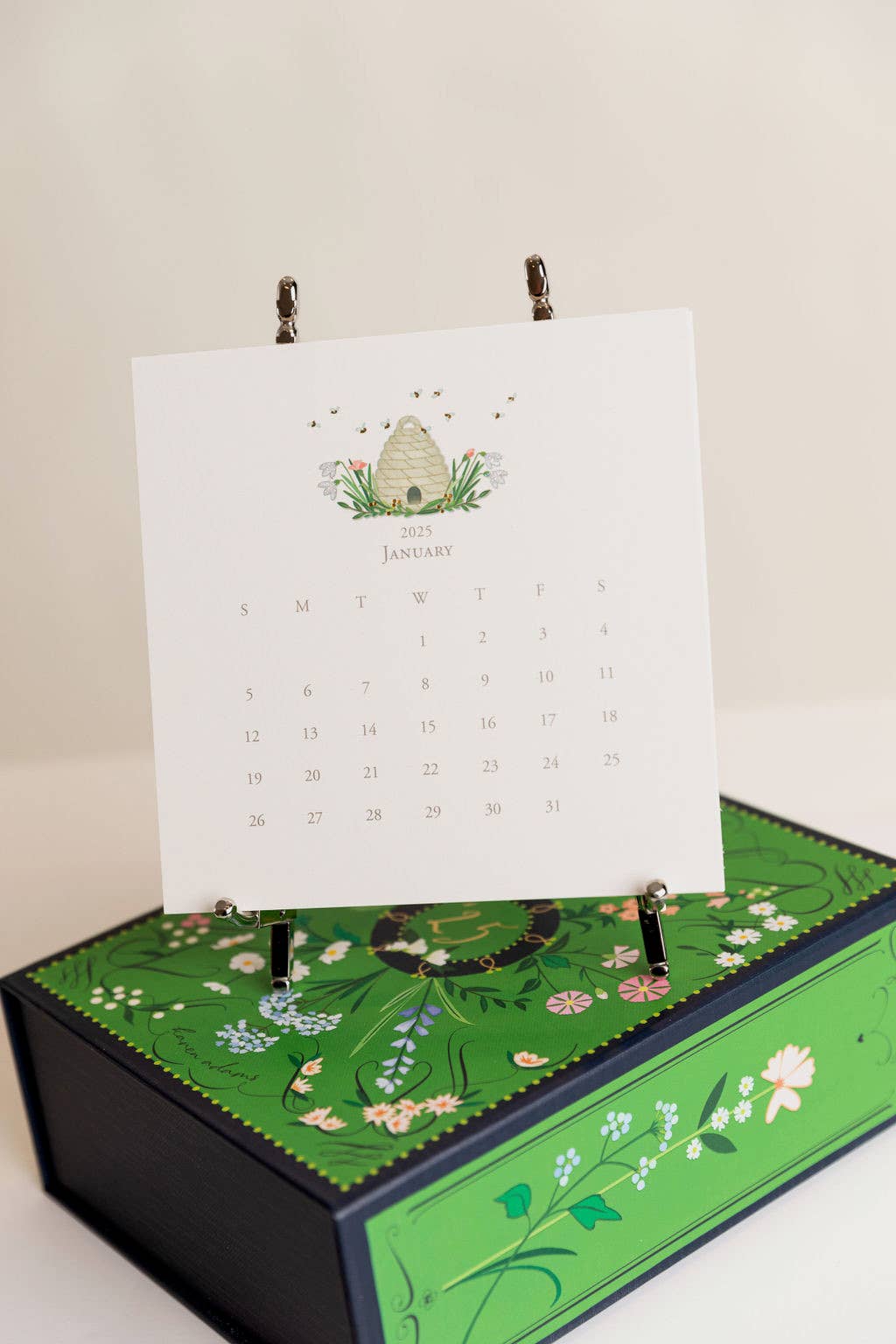 Karen Adams 2025 Classic Desk Calendar