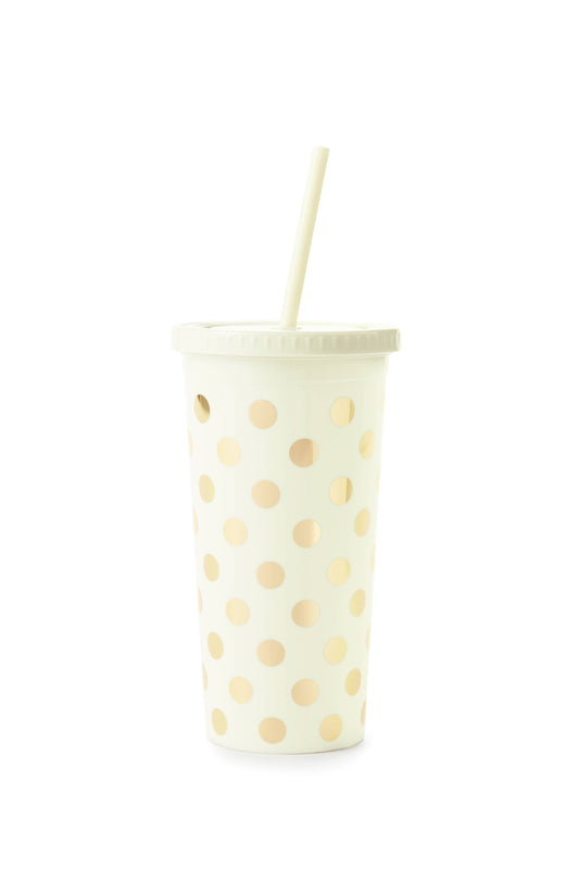 Kate Spade New York Tumbler With Gold Dots