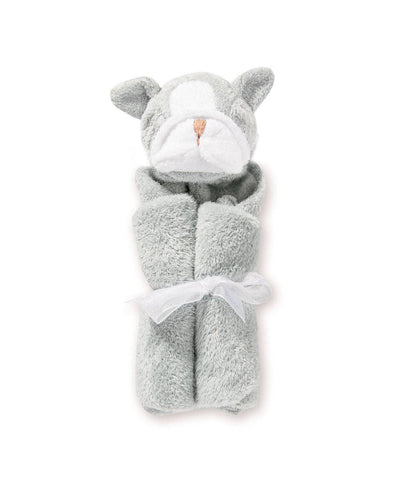 Angel Dear Bulldog Lovie Blankie | Grey