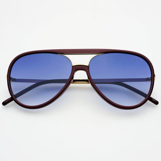 Freyrs Shay Sunglasses Burgundy