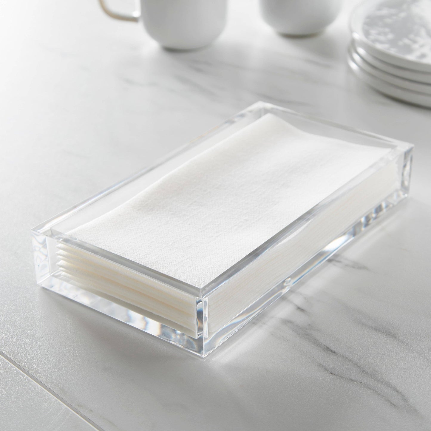 Acrylic Guest Napkin Holder