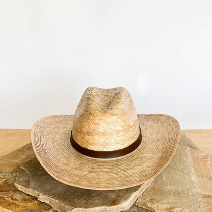 Golden Straw Cowboy Hat Women Medium