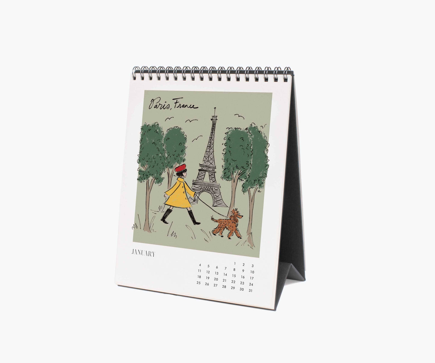 Rifle 2026 Travel Sketchbook Desk Calendar