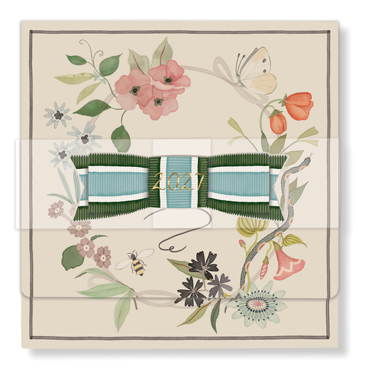 Karen Adams Designs Classic Desk Calendar | 2027 Refill
