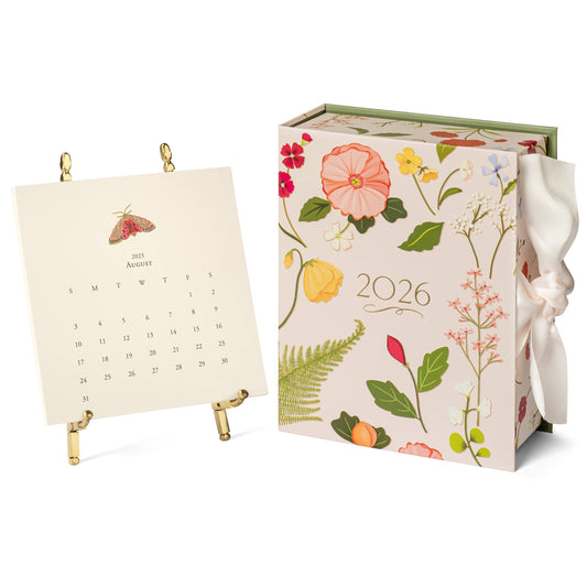 Karen Adams Designs 2026 Classic 17 Month Desk Calendar
