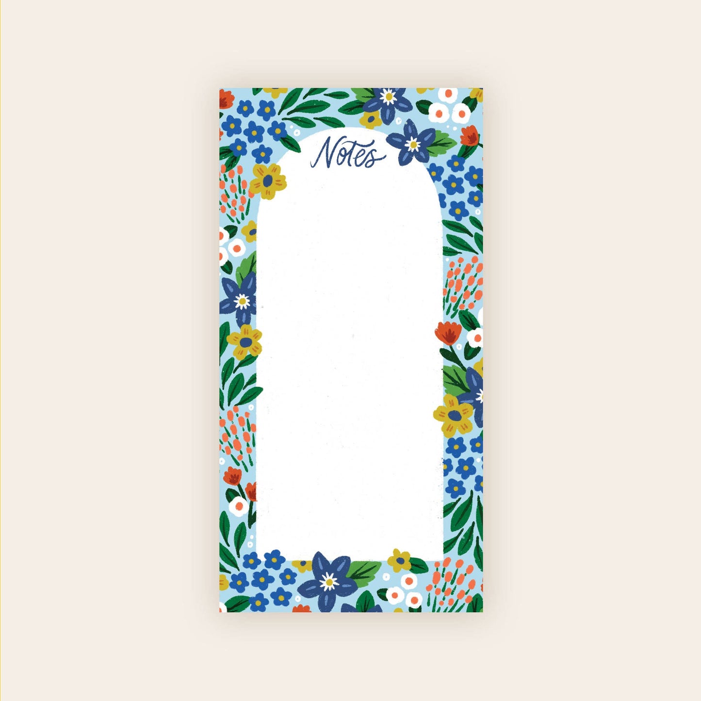 Blue Meadows Note Pad 50 sheets