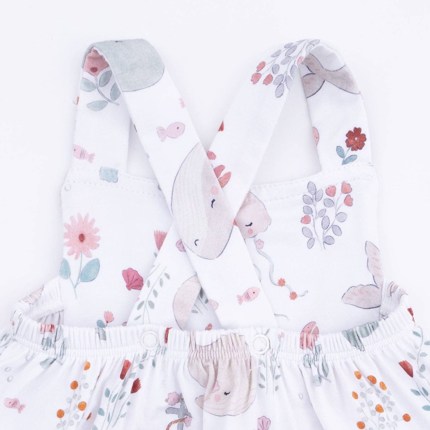 Angel Dear Garden Sea Creatures | Ruffle Sunsuit