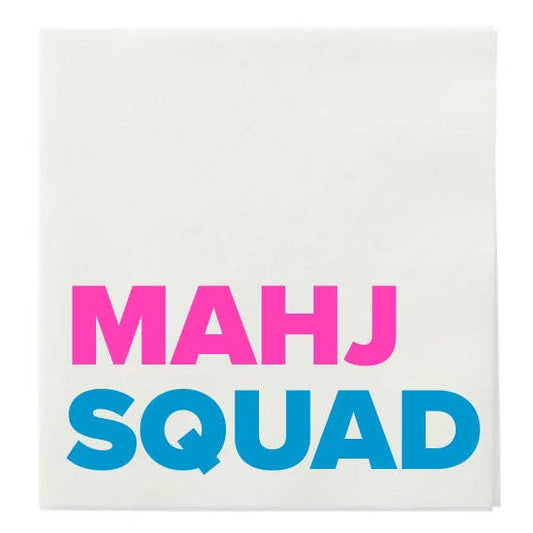 Mahj Squad Paper Cocktail Napkins