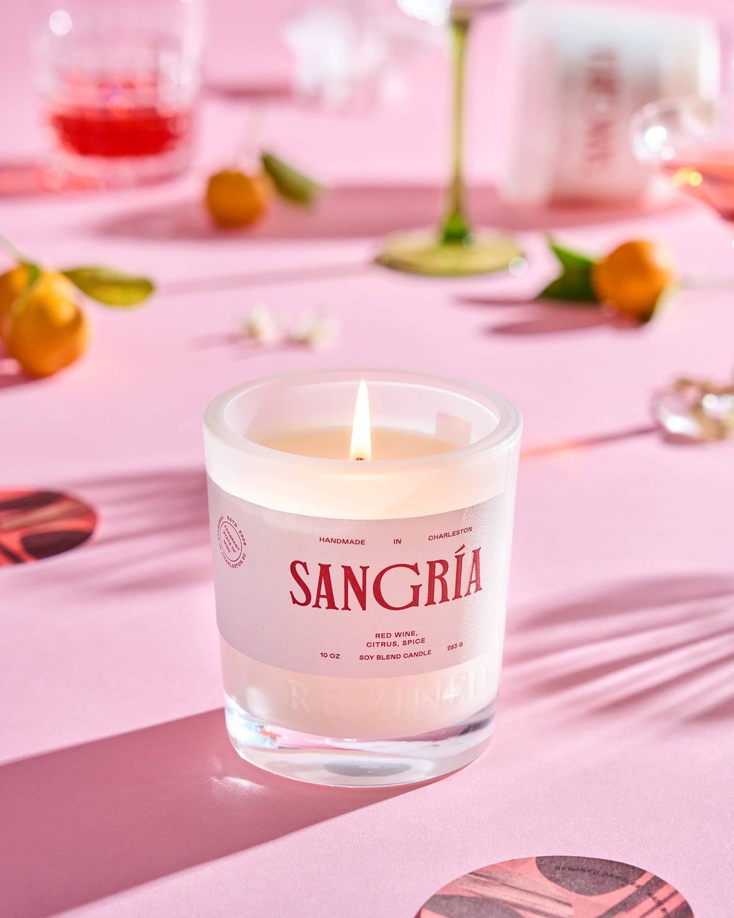 Rewined Sangria Candle 10 oz