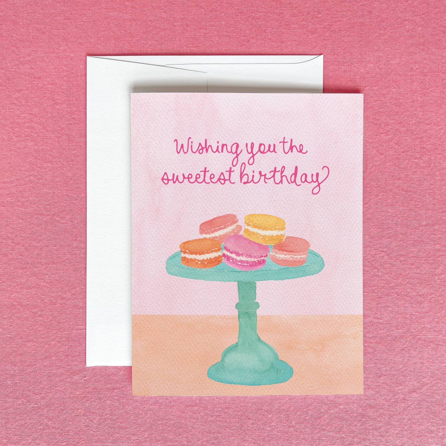 Gert & Co Macaron Sweetest Greeting Card | Birthday