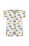 Dolman Henley Shortall- Cool Construction