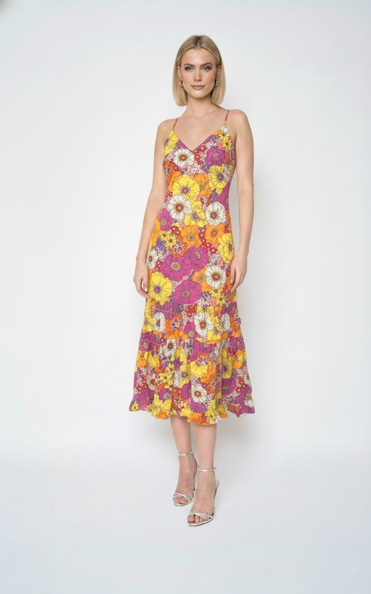 Flora Bea Franzi Dress | Flower Garden