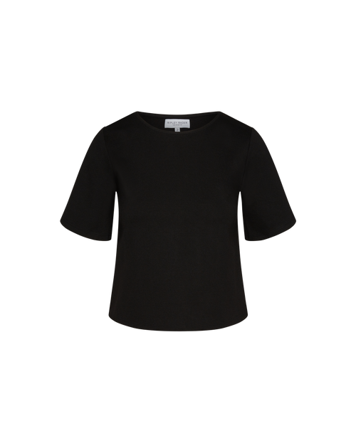Ripley Rader Black Ponte Extended Sleeve Top
