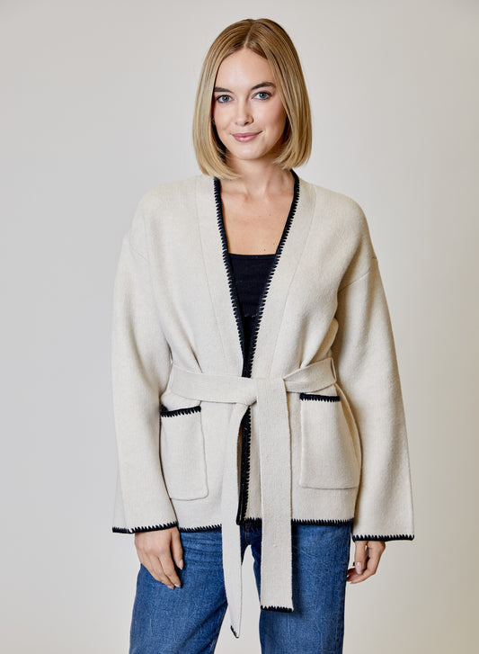 Tie Front Cardigan