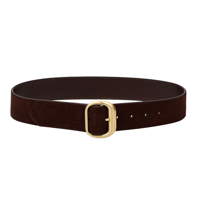 Sancia Salerno Belt Espresso Suede