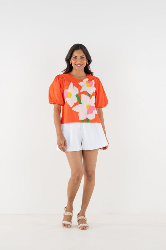 Emily McCarthy Jane Top | Marigold