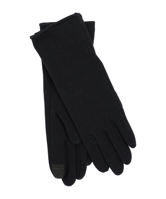 Echo Black Comfort Stretch Long Touch Gloves
