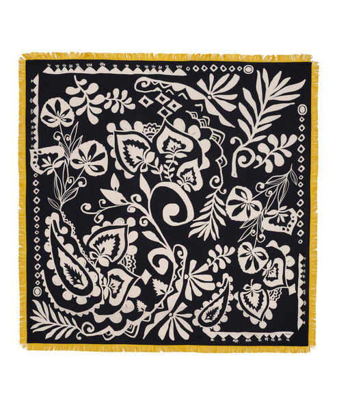 Echo Park Paisley Oversized Silk Square