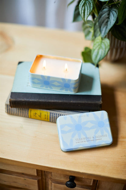 Everyday Tin 5 oz- Teakwood and Jasmine
