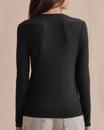 Splendid Bamboo Tee | Black