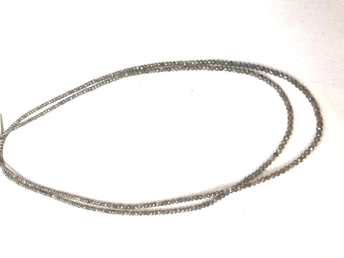 Labradorite Beaded Long Necklace