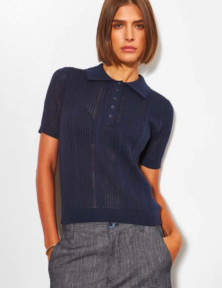 Line the Label Marine Sweater | Navy