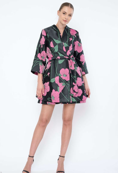 Flora Bea Pink Tulip Bonita Coat