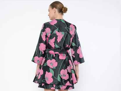 Flora Bea Pink Tulip Bonita Coat