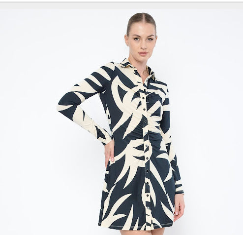 Flora Bea Makelly Dress | Black Pineapple