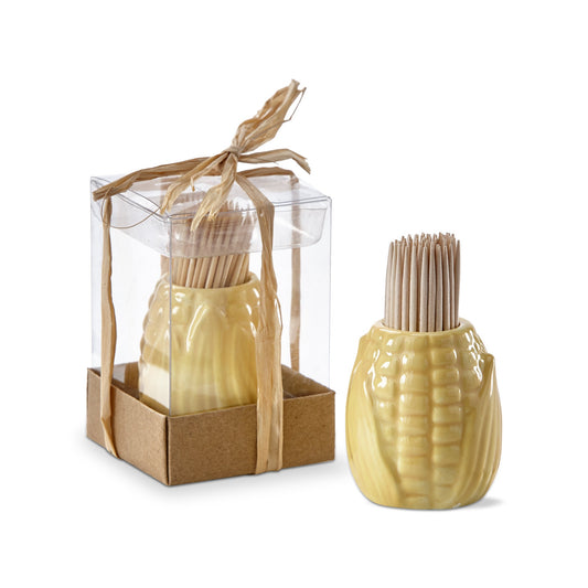 Corn Toothpick Holder Set