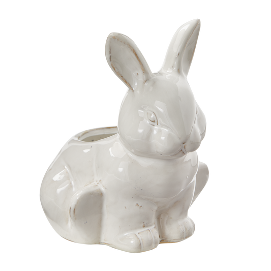 Sitting Bunny Planter