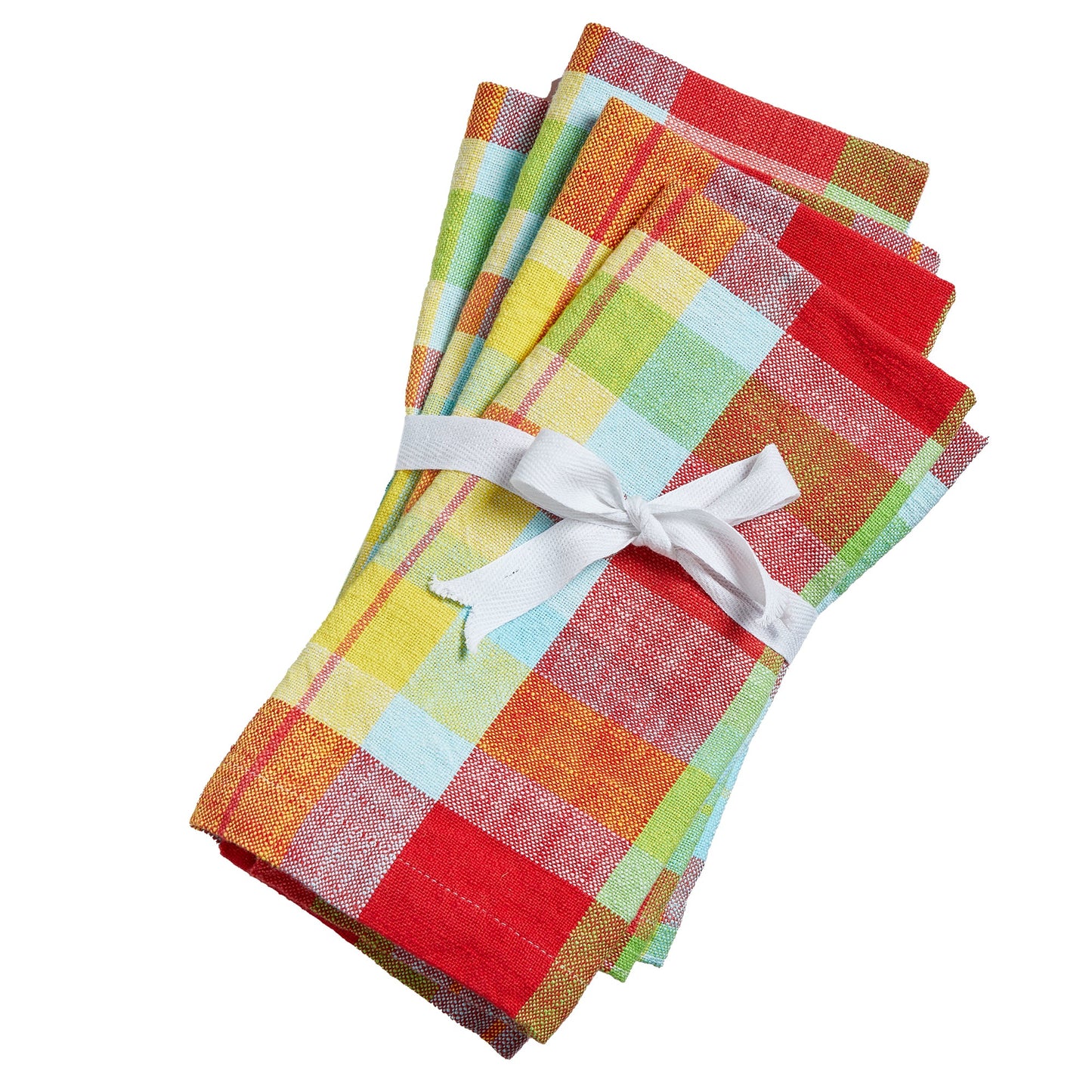 Fresh Picked Plaid Napkins Set of 4