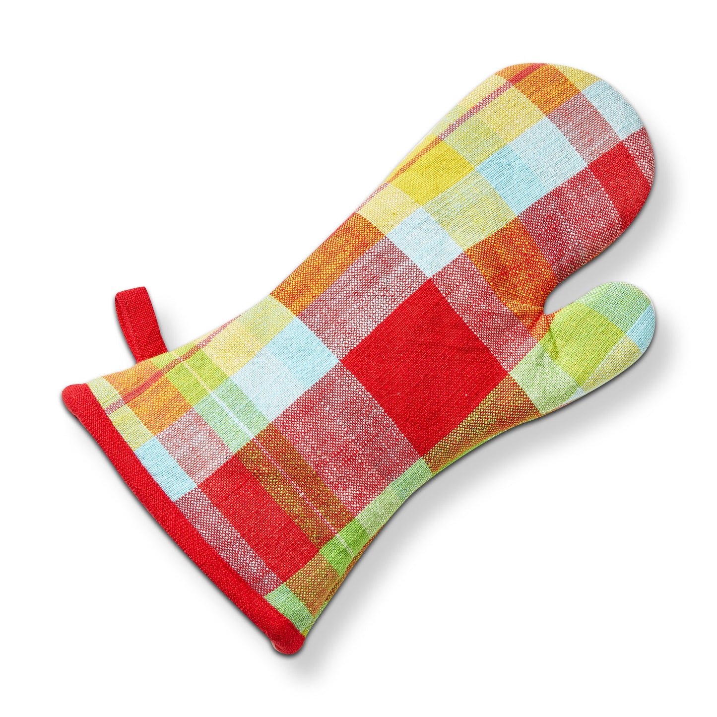 Fresh Pick Plaid Oven Mitt