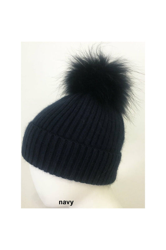 Linda Richards Winter Hat- Navy