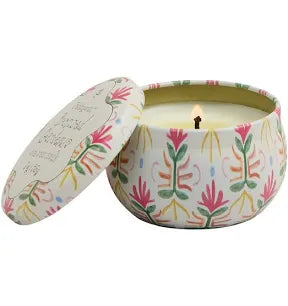 Tulip 2 oz Printed Tin- Bronzed Gardenia