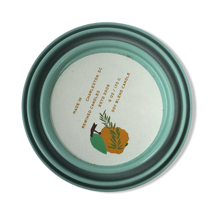 Rewined Rosemary & Citrus Tin Candle 6 oz.