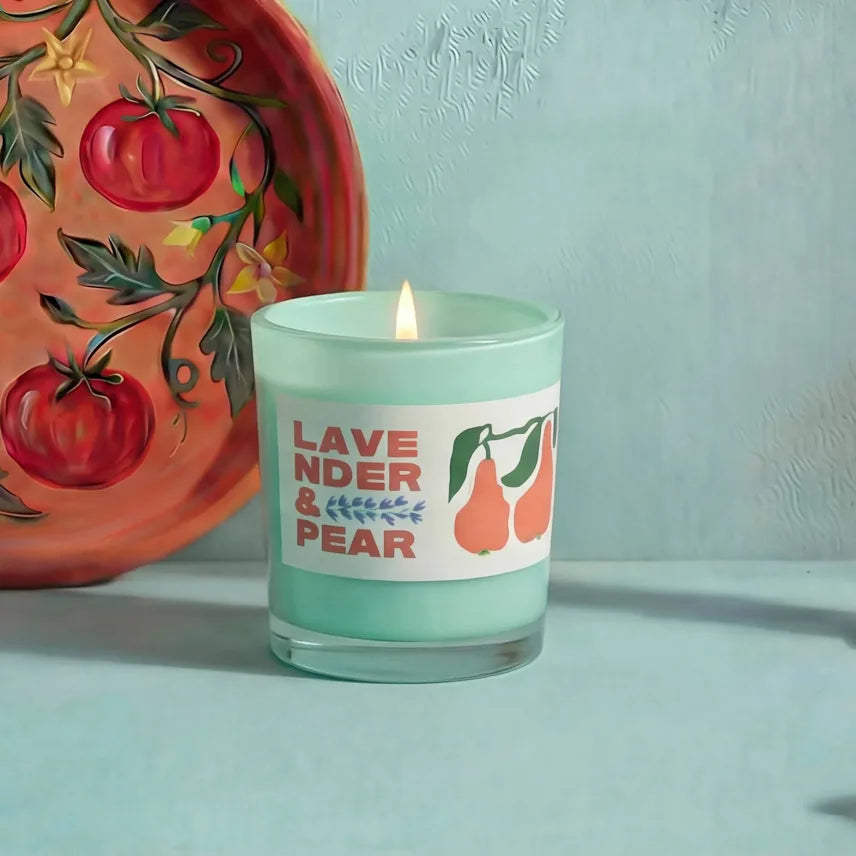 Rewined Lavendar & Pear Candle 10 oz.