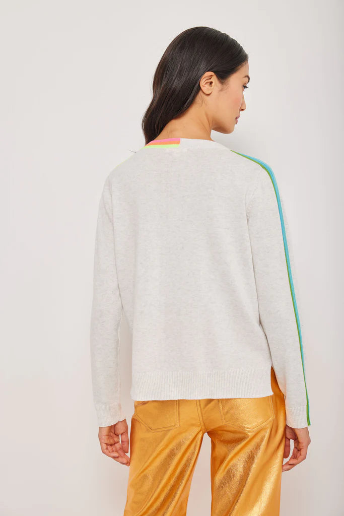 Lisa Todd Color Code Mineral Sweater Gray