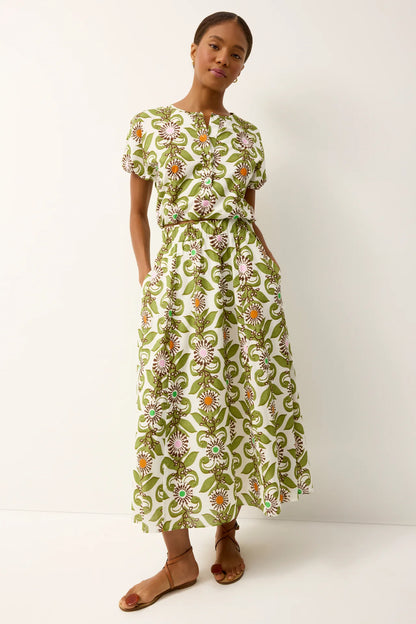 Marie Oliver Sasha Skirt | Jardin Print