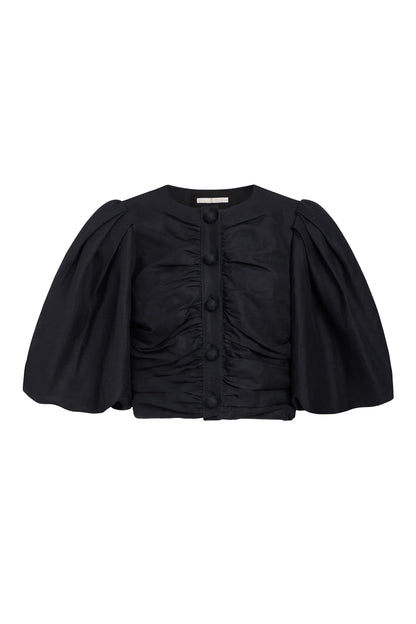 Marie Oliver Rowan Top | Black