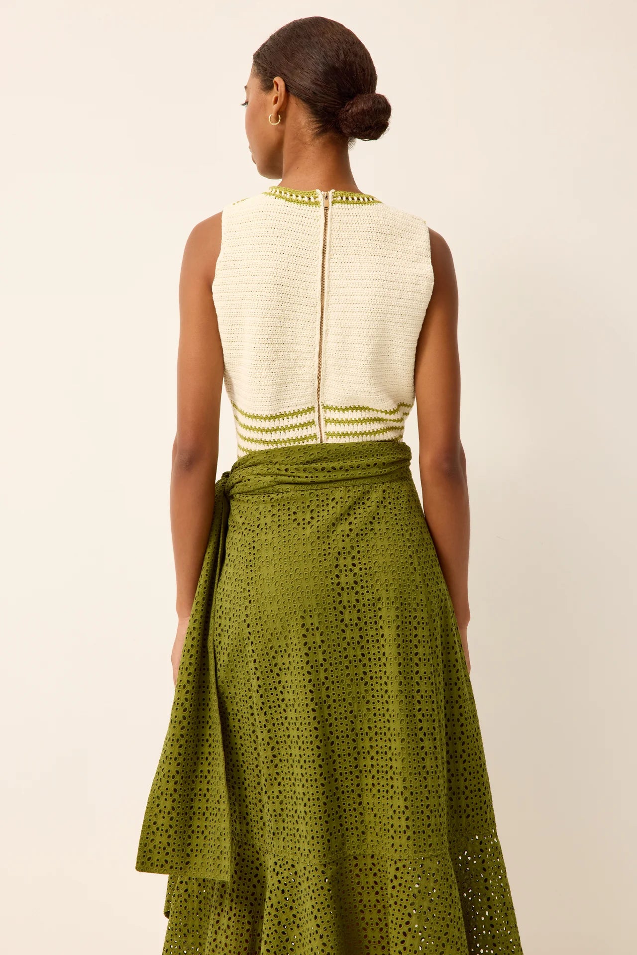 Marie Oliver Teresa Skirt | Ivy Eyelet
