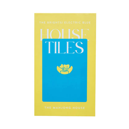 The Mahjong House | Electric Blue House Tiles