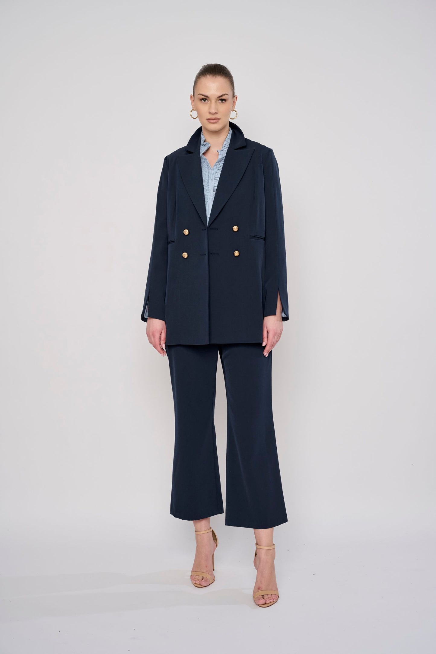 Flora Bea Sienna Blazer | Navy