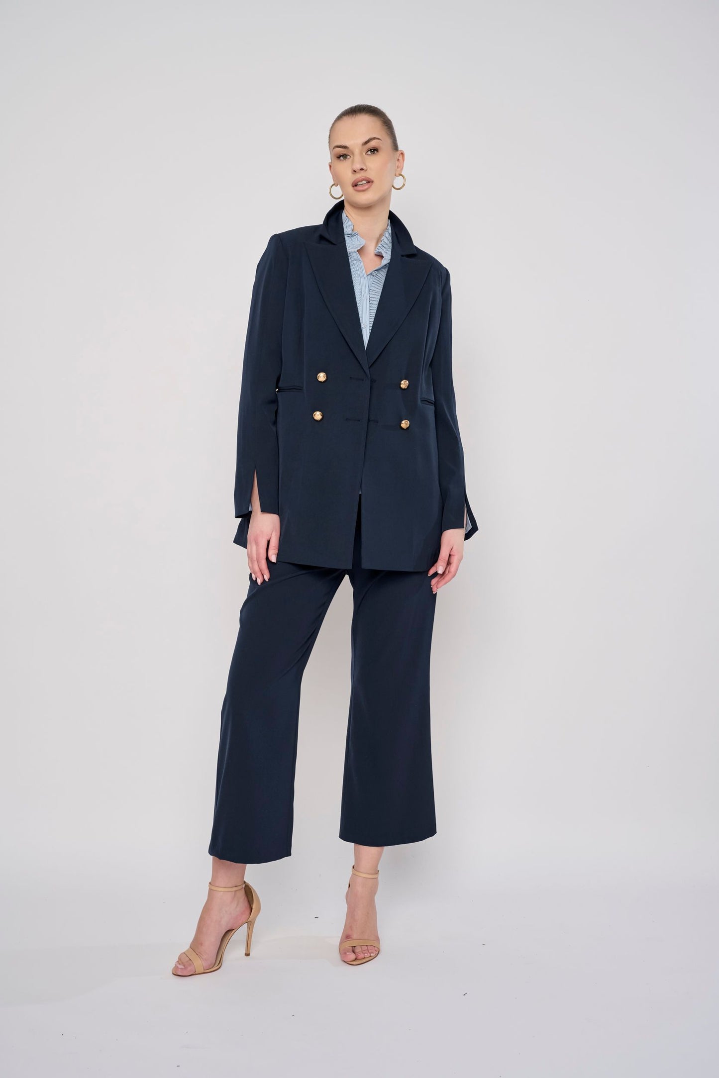 Flora Bea Sienna Blazer | Navy