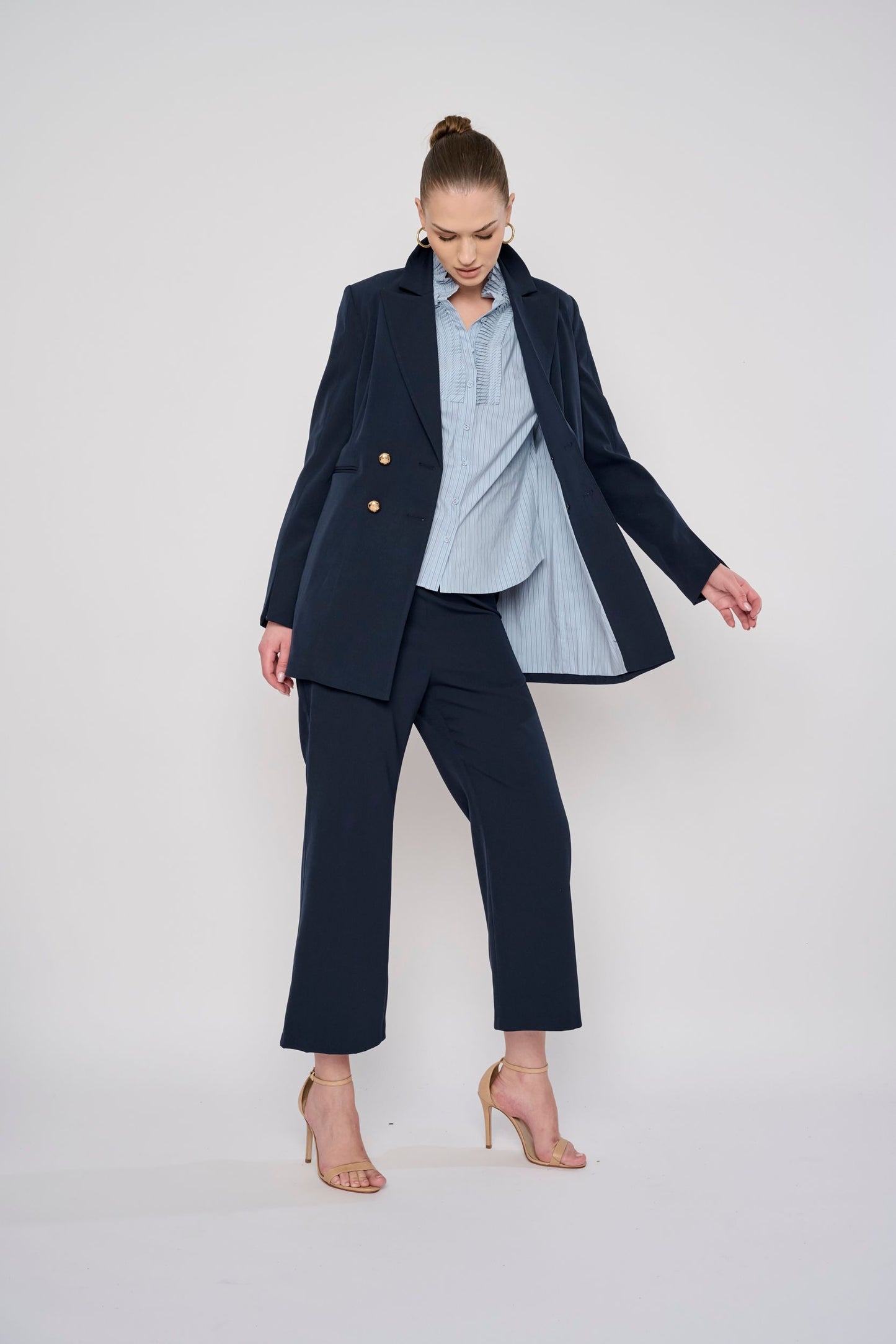 Flora Bea Sienna Blazer | Navy