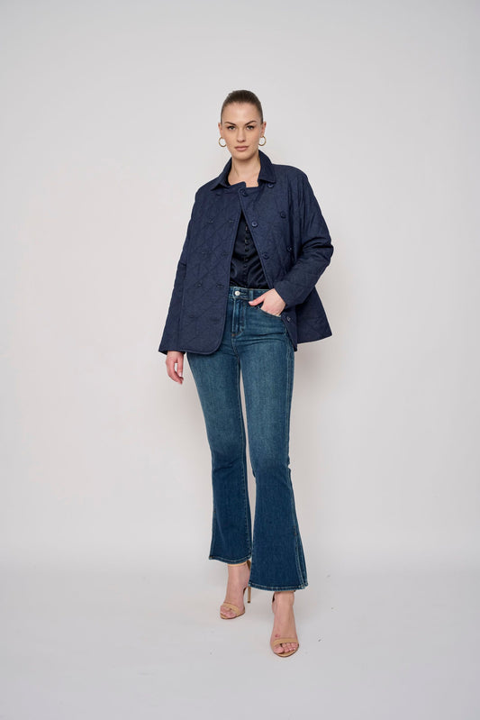 Flora Bea Janeen Coat | Denim