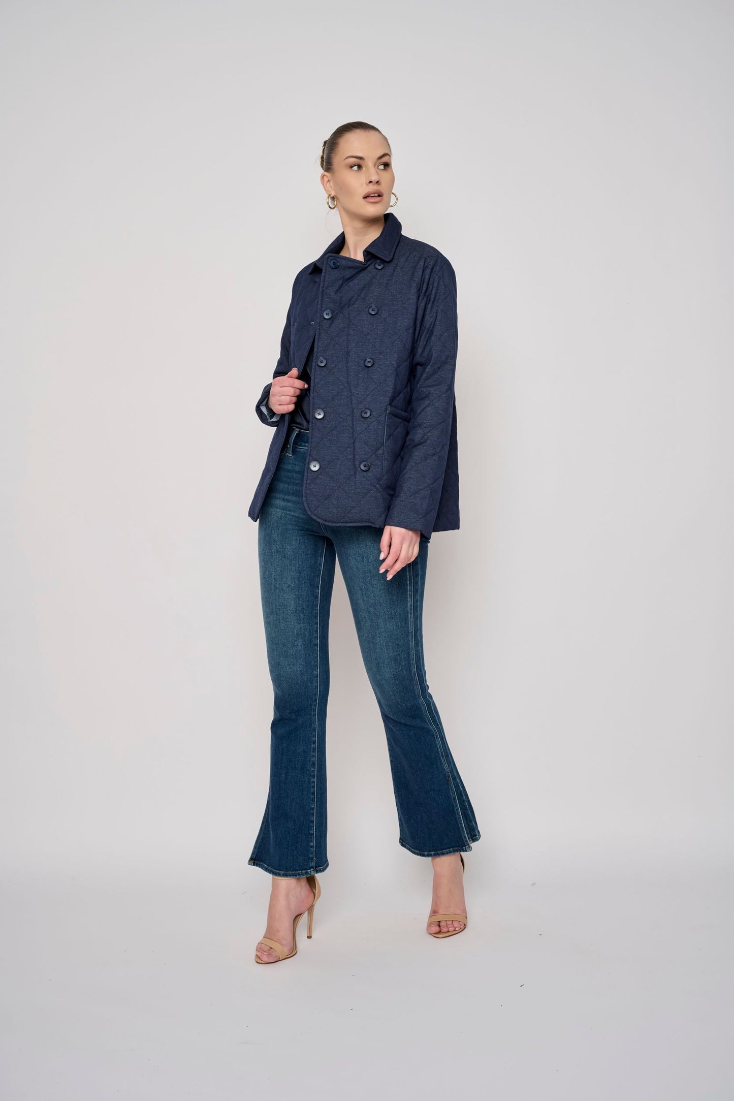 Flora Bea Janeen Coat | Denim