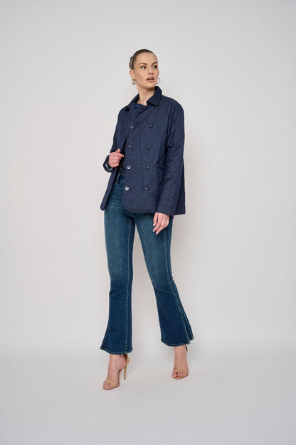 Flora Bea Janeen Coat | Denim