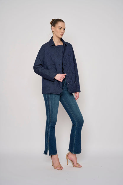 Flora Bea Janeen Coat | Denim